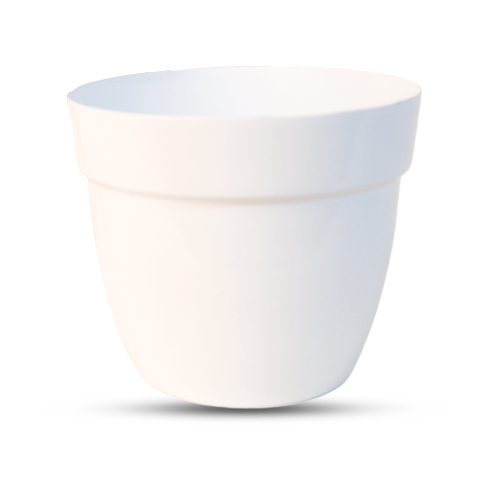 Indoor Metal decor Vase/Planter- White Set of 2