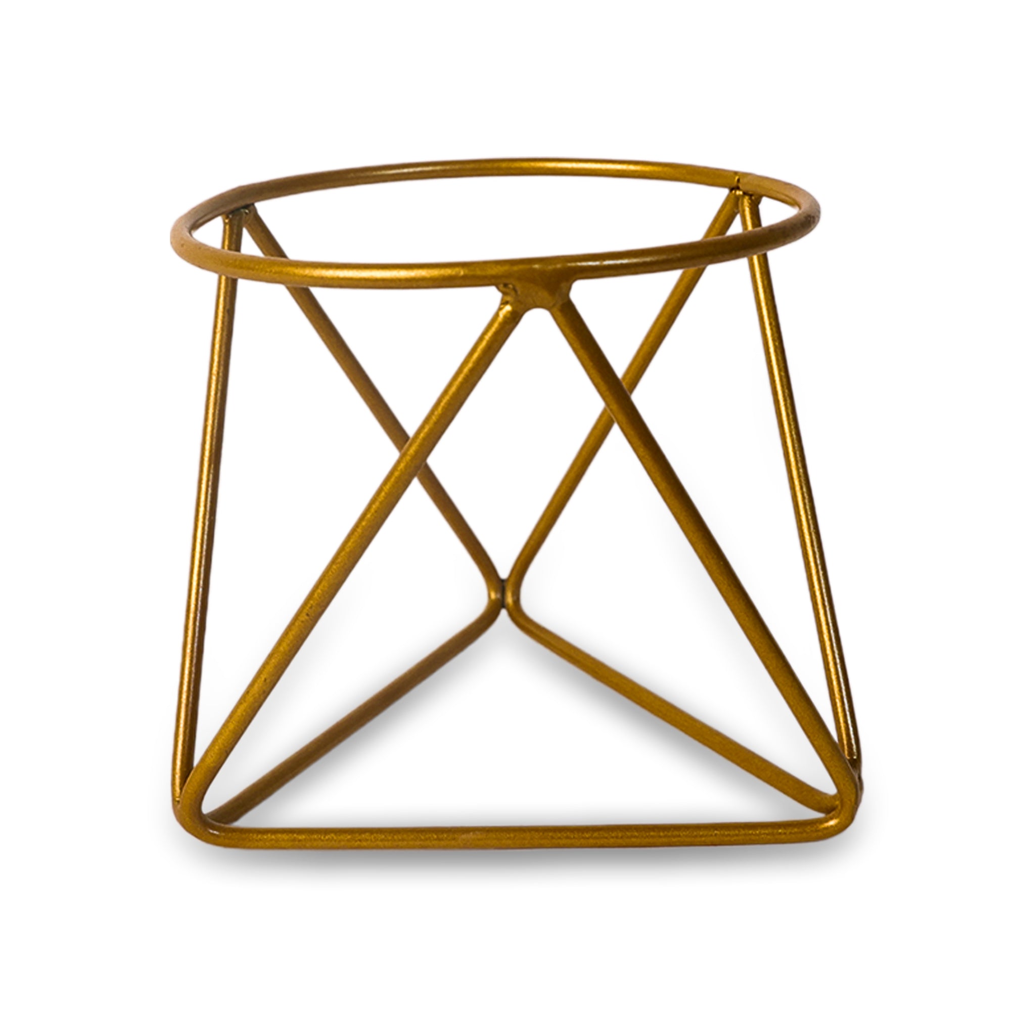 Indoor Metal decor Vase/Planter- Black Set of 2