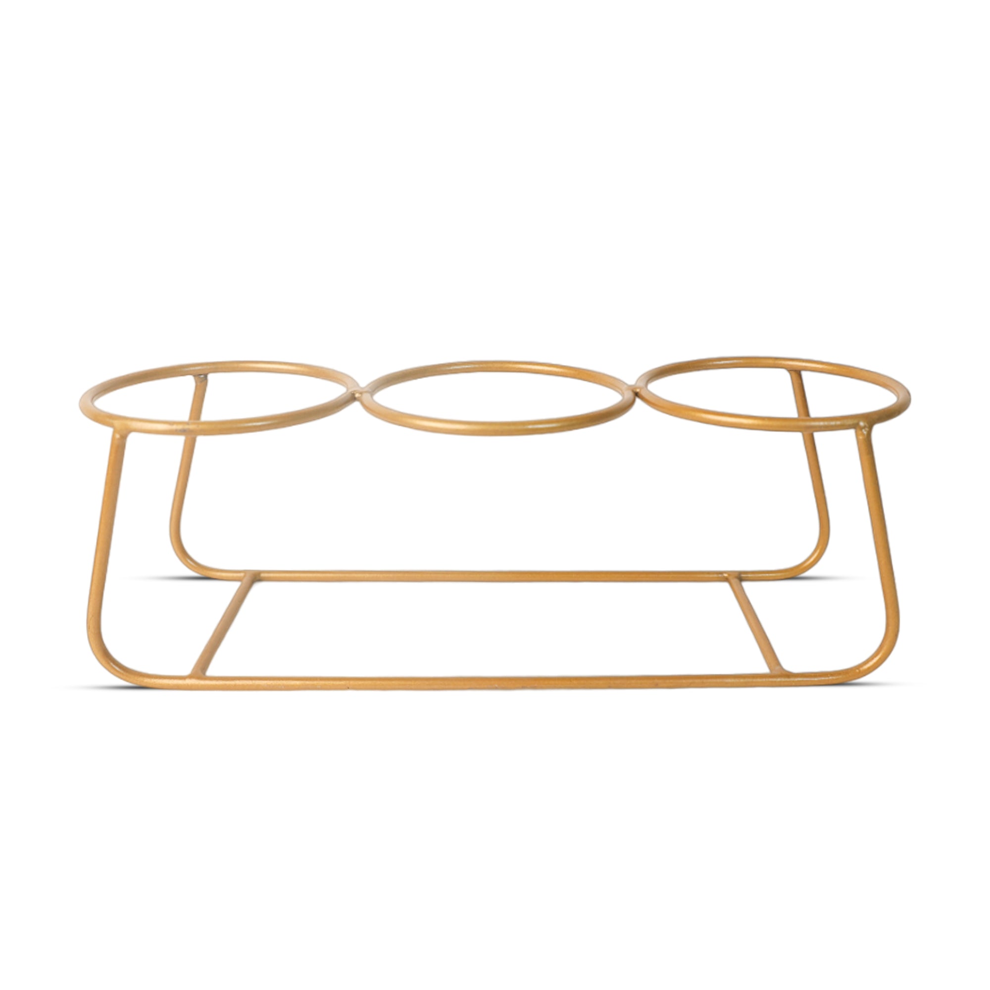 Indoor Metal decor Vase/Planter- Red Set of 2