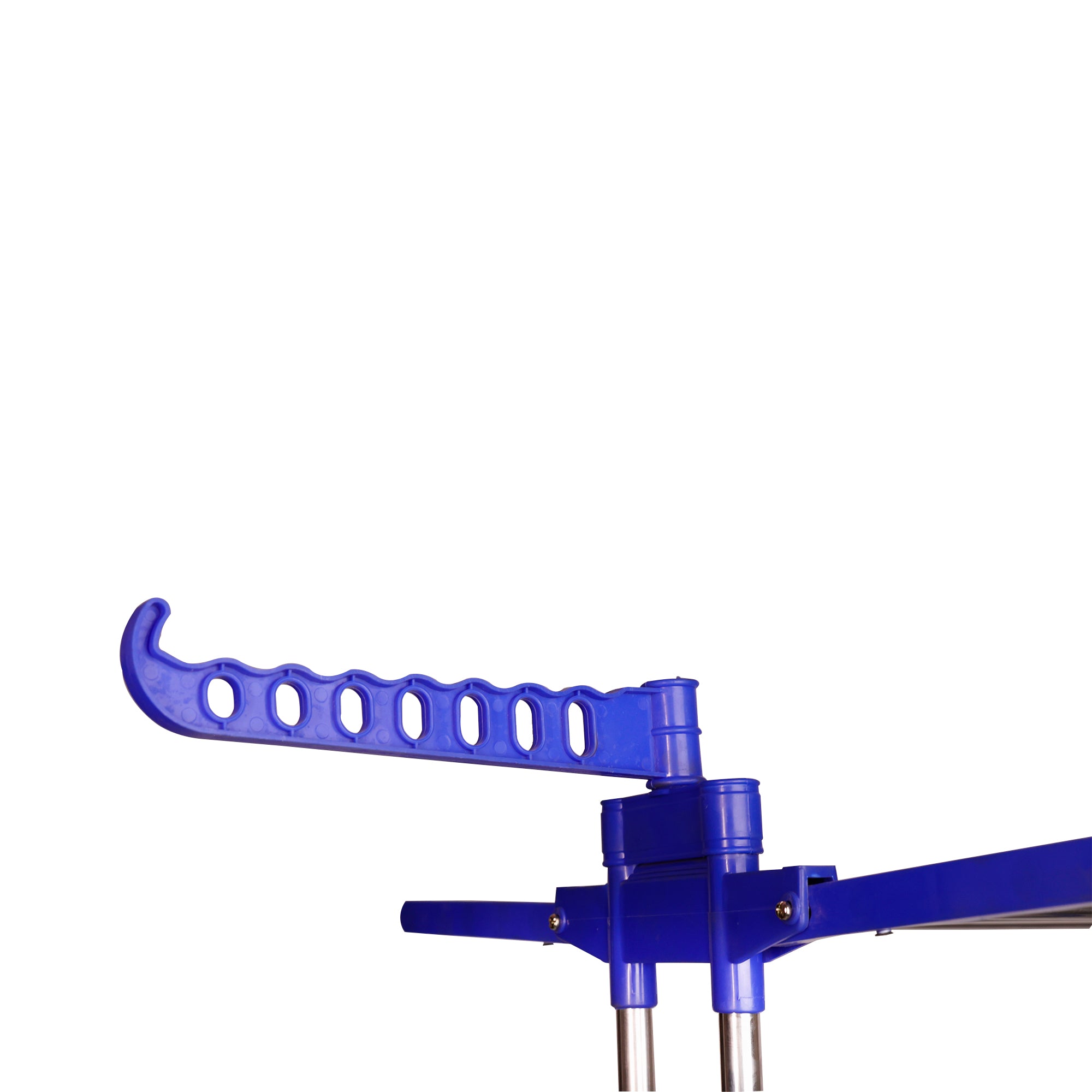 Stainless Steel Cloth Drying Stand I 3-Tier Stainless Steel I (Blue)