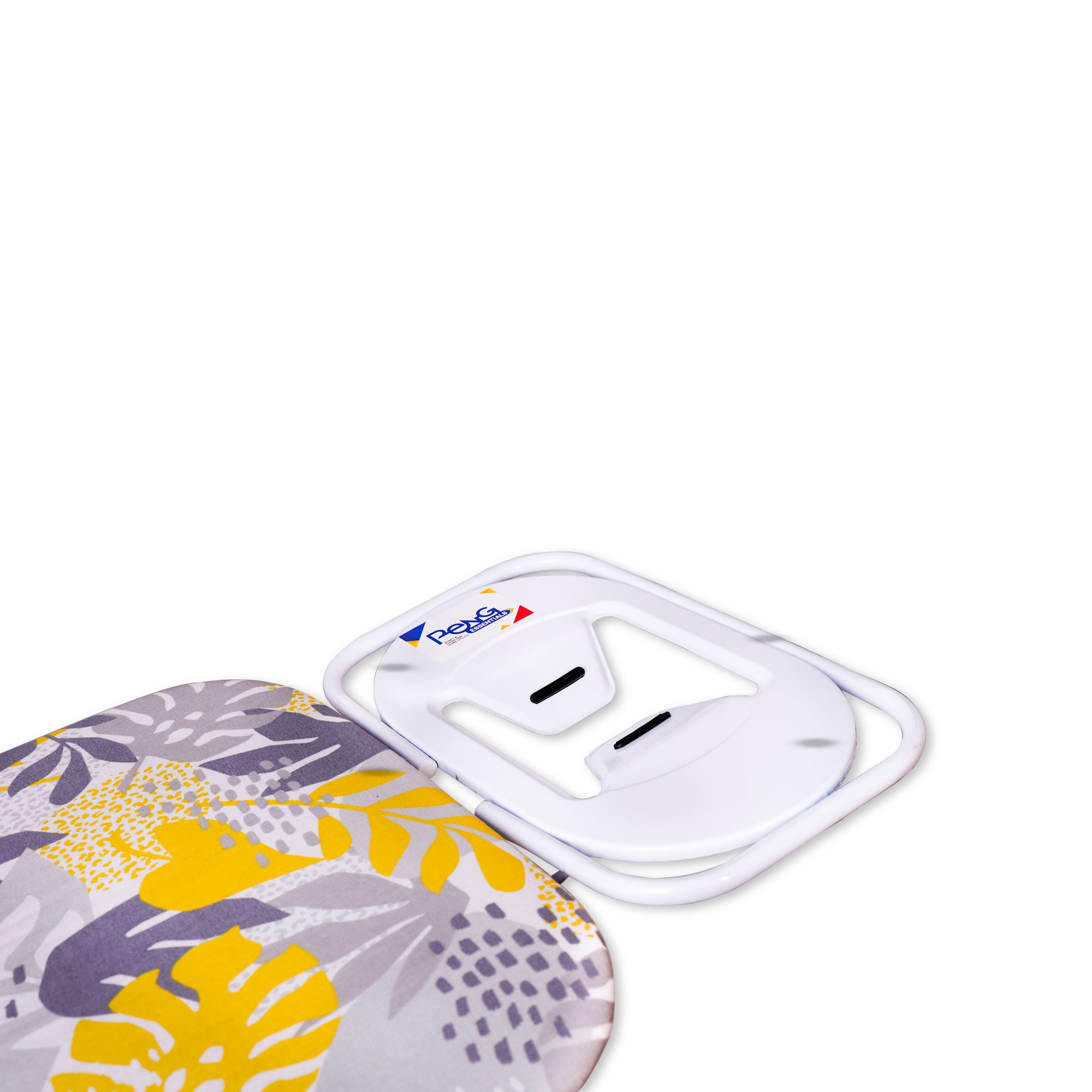 Tallinn Ironing Board |Ironing Board Maxima with Silicone Iron Rest & Silicon Stopper | Height Adjustable | Floral