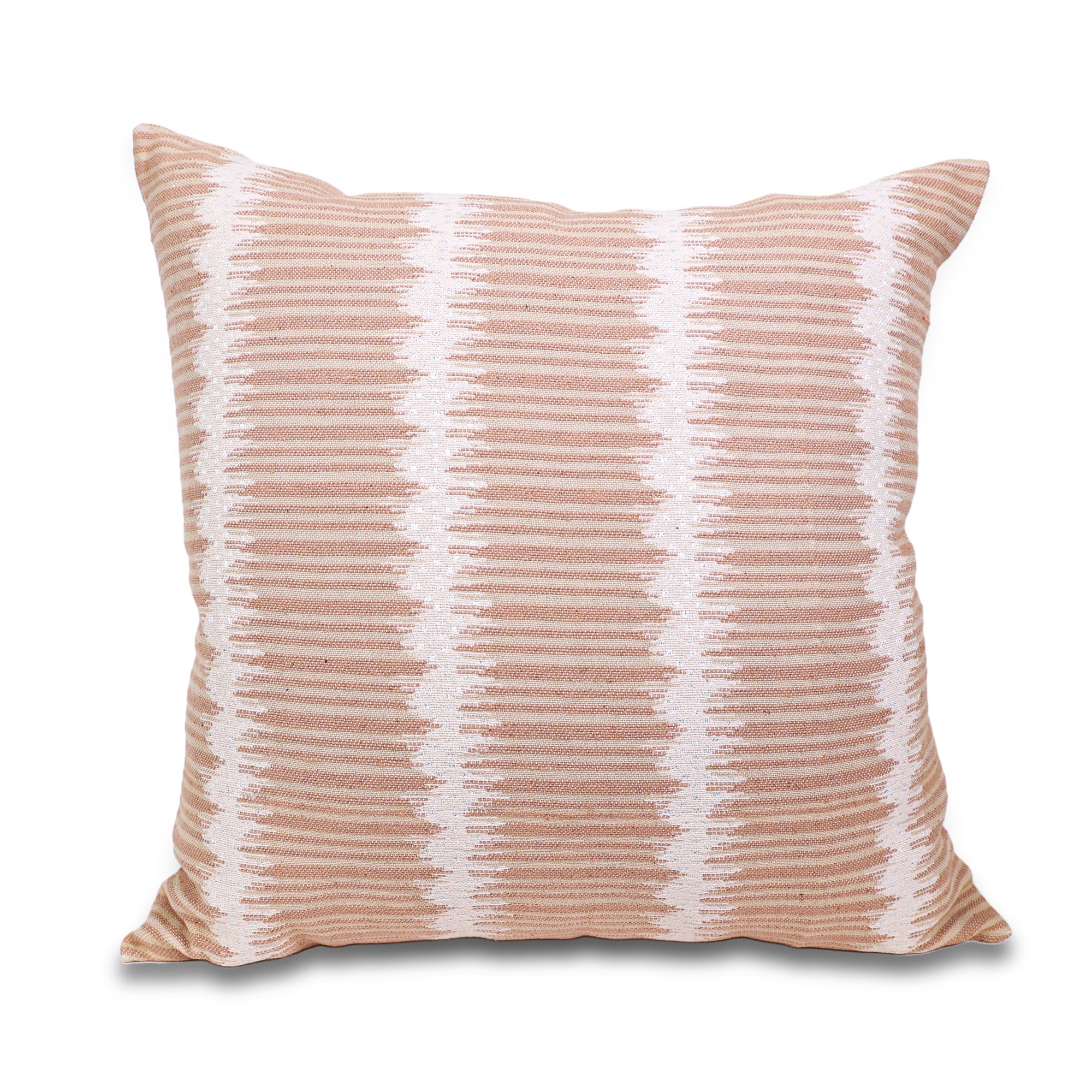 Beige Lurex Cushion Cover (50x50 cm) Pack of 2 I Beige