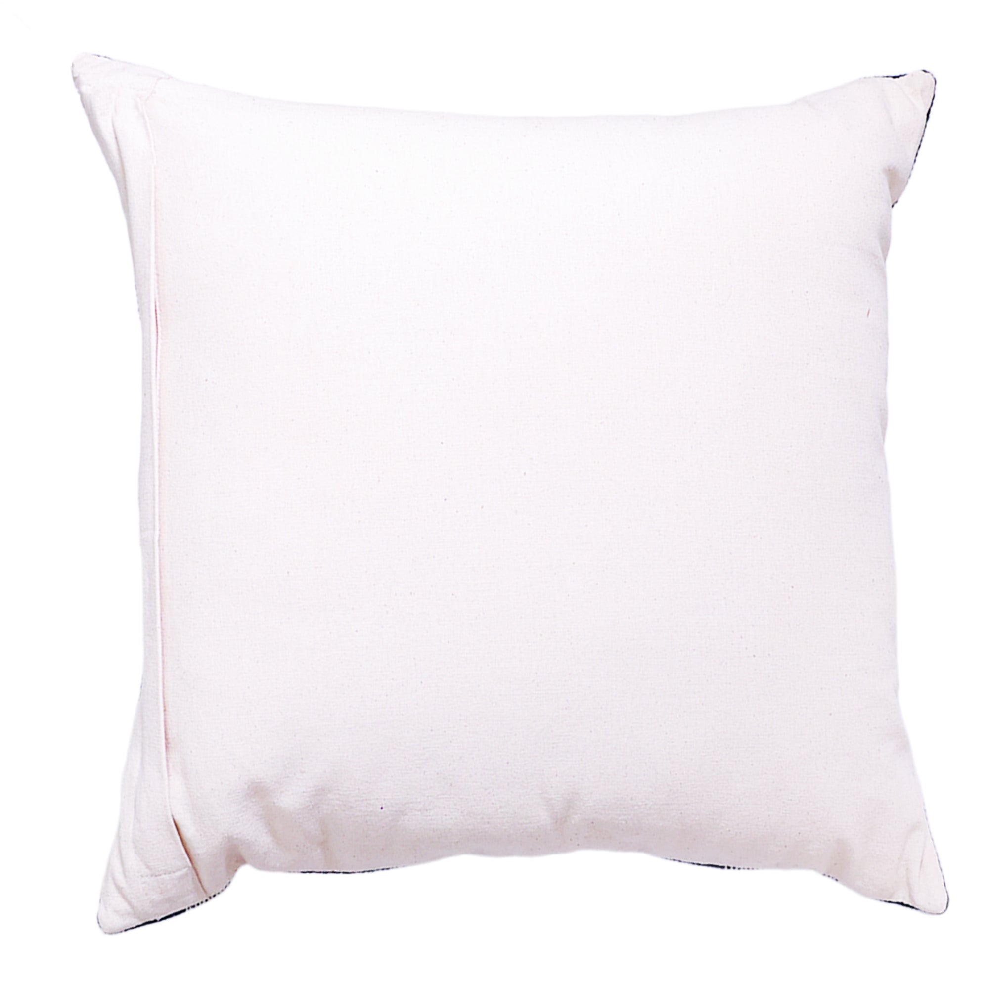 Navy Buffalo check Cushion Cover (45x45 cm) Pack of 2 I Navy