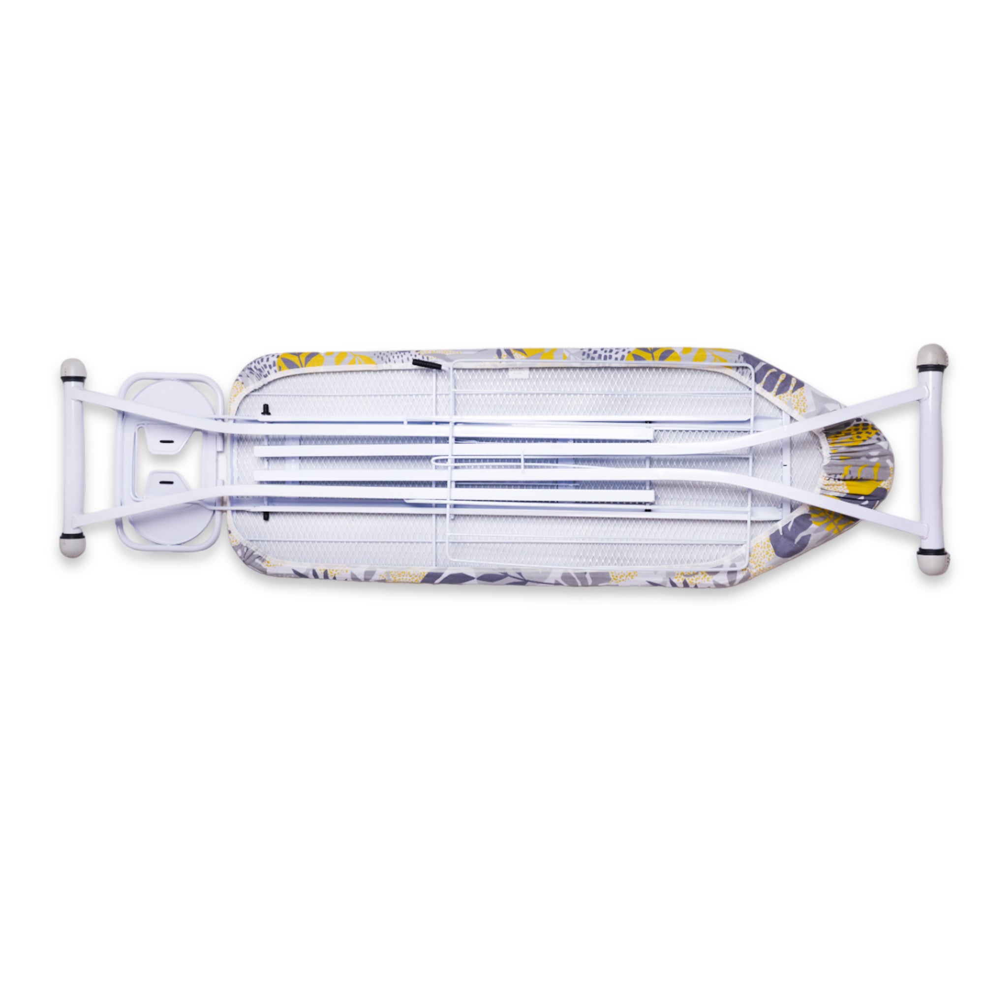 Tallinn Ironing Board |Ironing Board Maxima with Silicone Iron Rest & Silicon Stopper | Height Adjustable | Floral