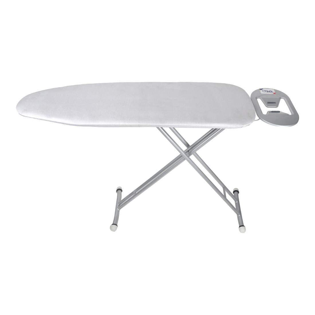SilverLuxe Ironing Board | H-Legs Foldable Ironing Boards with Padded Fireproof Fabric I Grey)