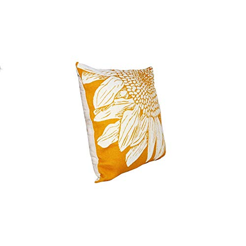 Sunflower Yellow Cushion Cover (50x50 cm) I Yellow