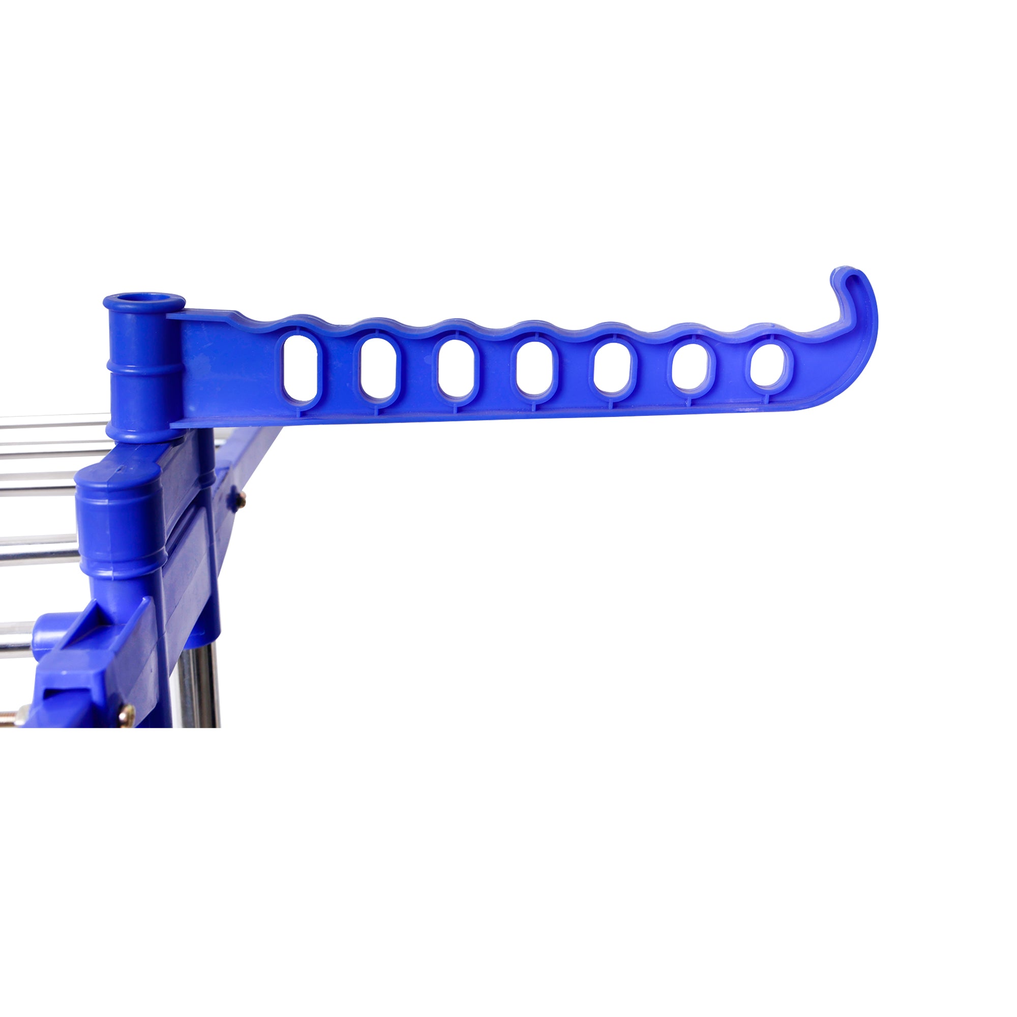 Stainless Steel Cloth Drying Stand I 3-Tier Stainless Steel I (Blue)