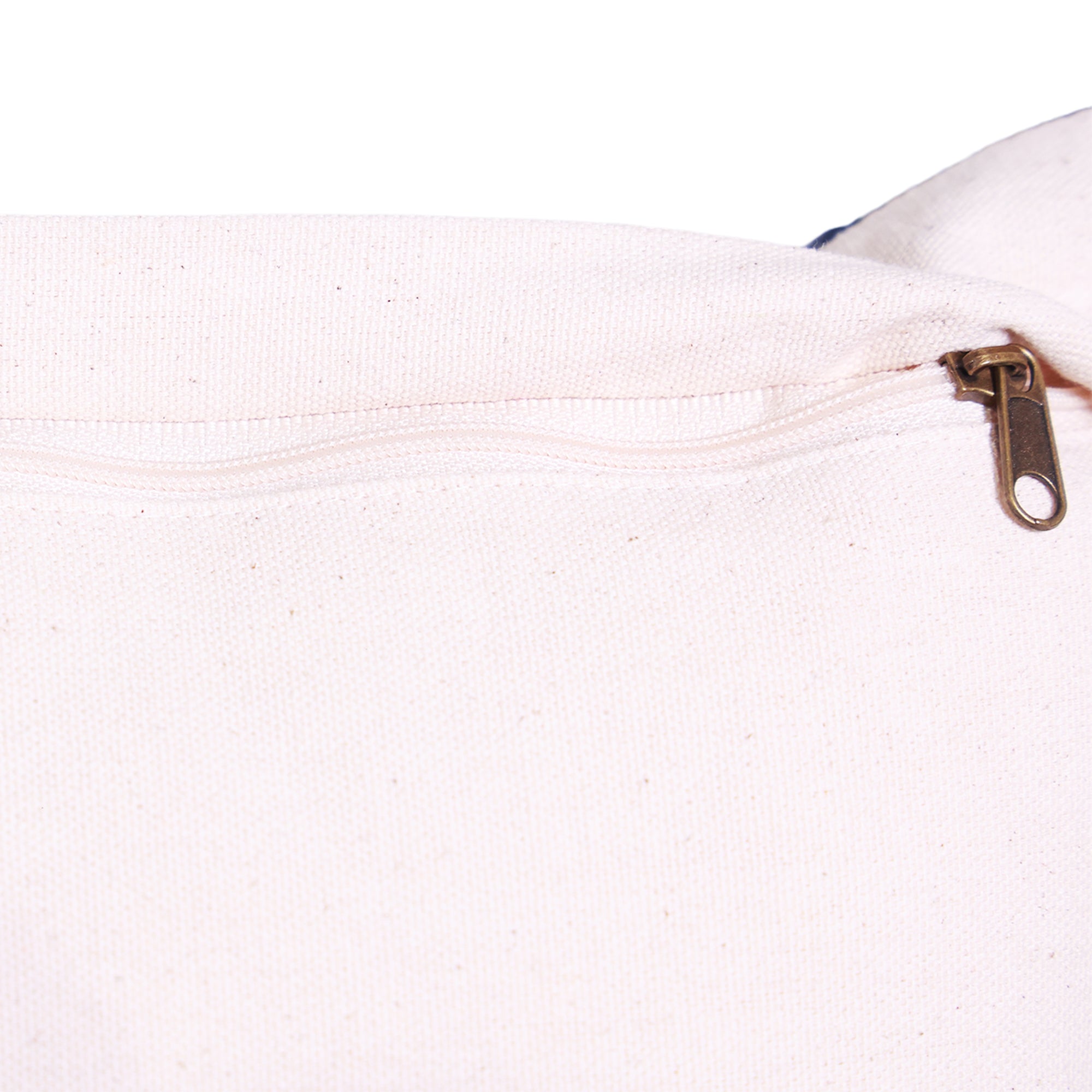 Navy Buffalo check Cushion Cover (45x45 cm) Pack of 2 I Navy