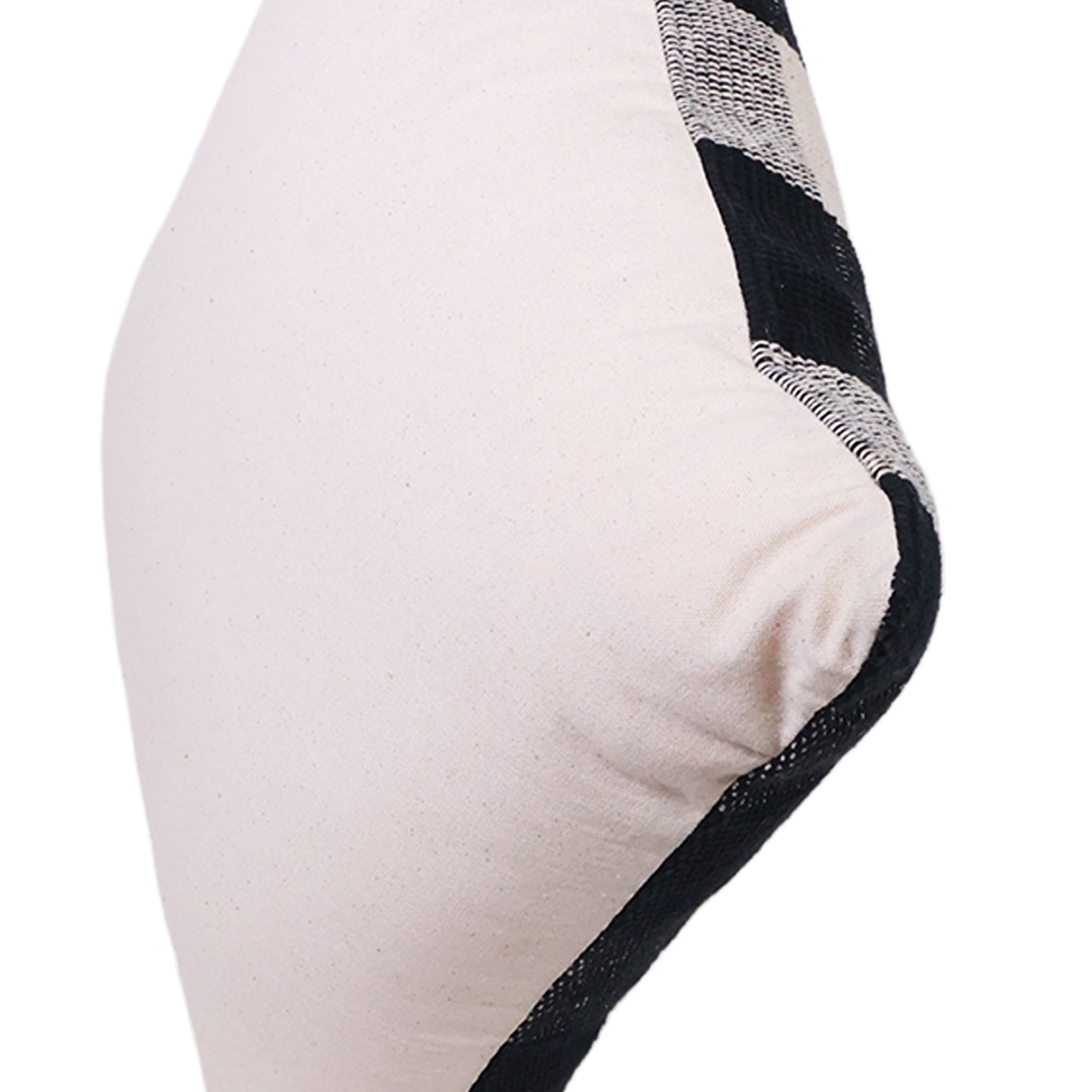 Black Buffalo Check Cushion Covers (45x45 cm) Pack of 2 I Black