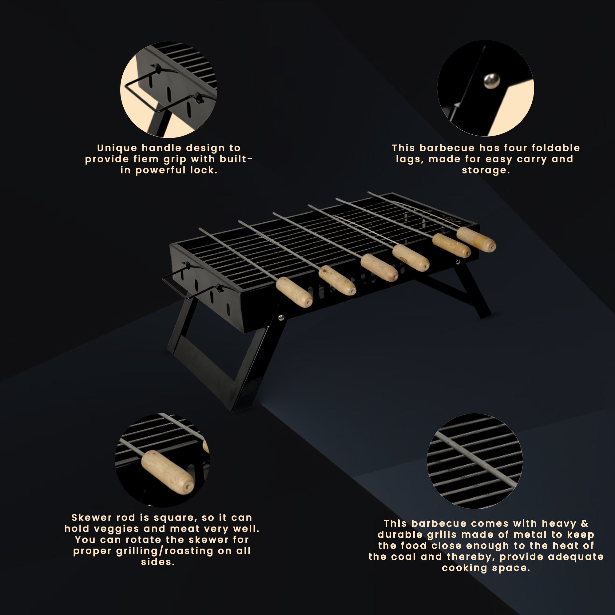 Barbeque grill set for home & Outdoor