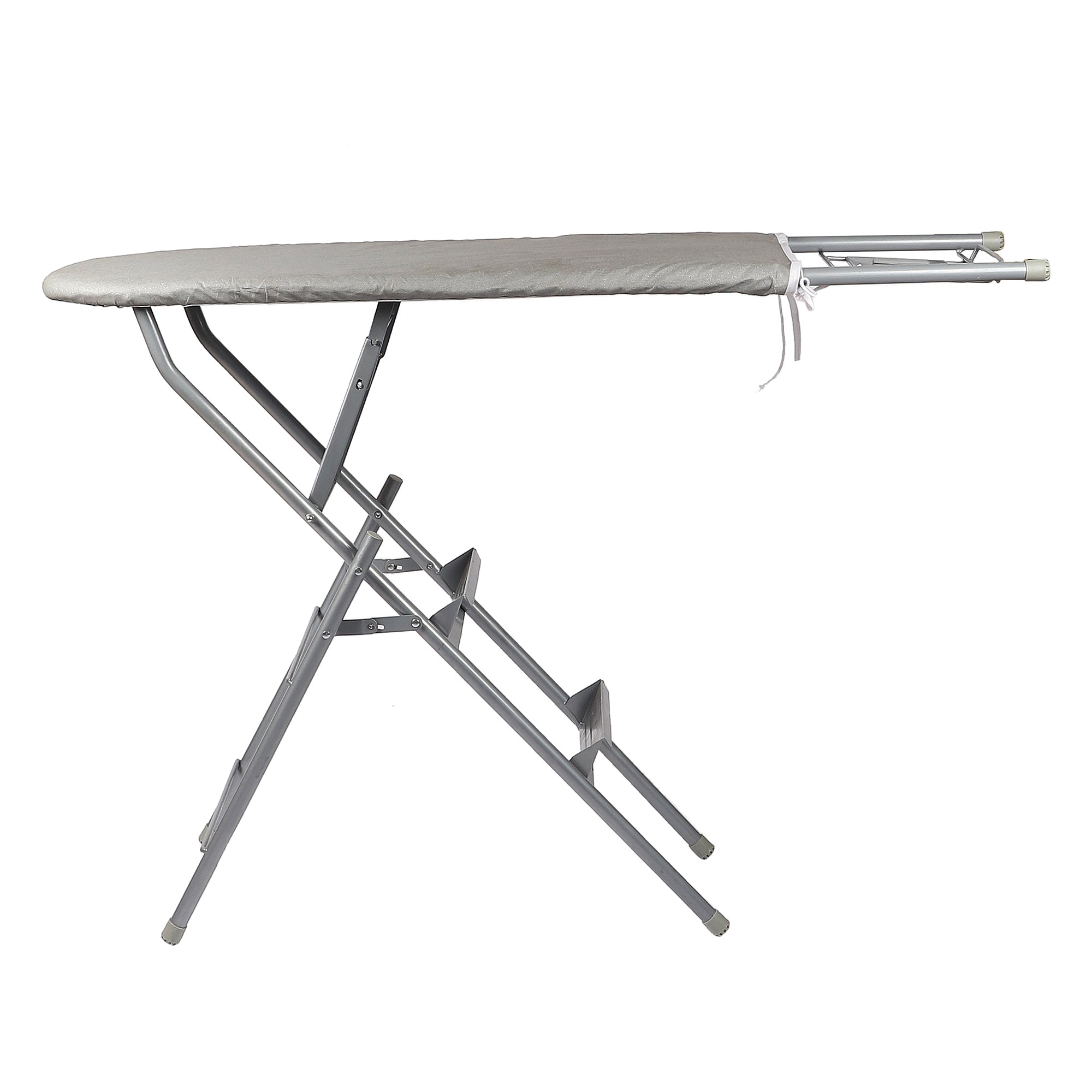 MultiComfort Ironing Board | Ironing Board with Step Ladder (Silver)