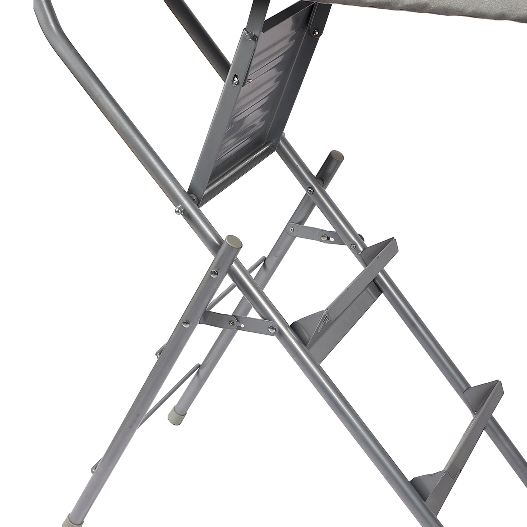 MultiComfort Ironing Board | Ironing Board with Step Ladder (Silver)