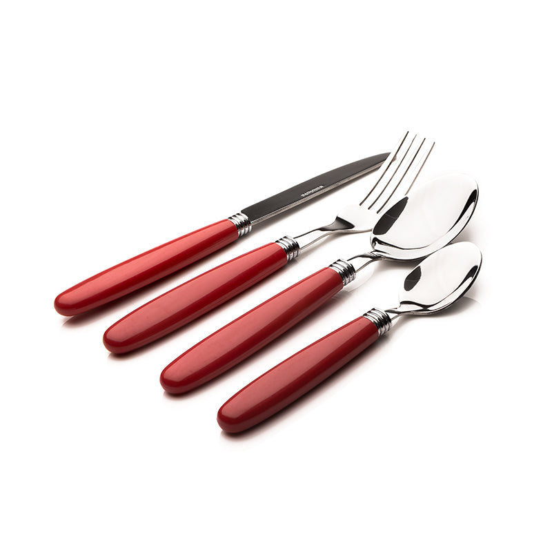 Buy Tasty 20 Piece Cutlery Set - Red Online at desertcartKUWAIT