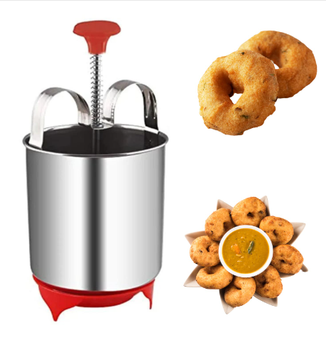 Stainless Steel Food Grade Medu Vada Maker with Stand