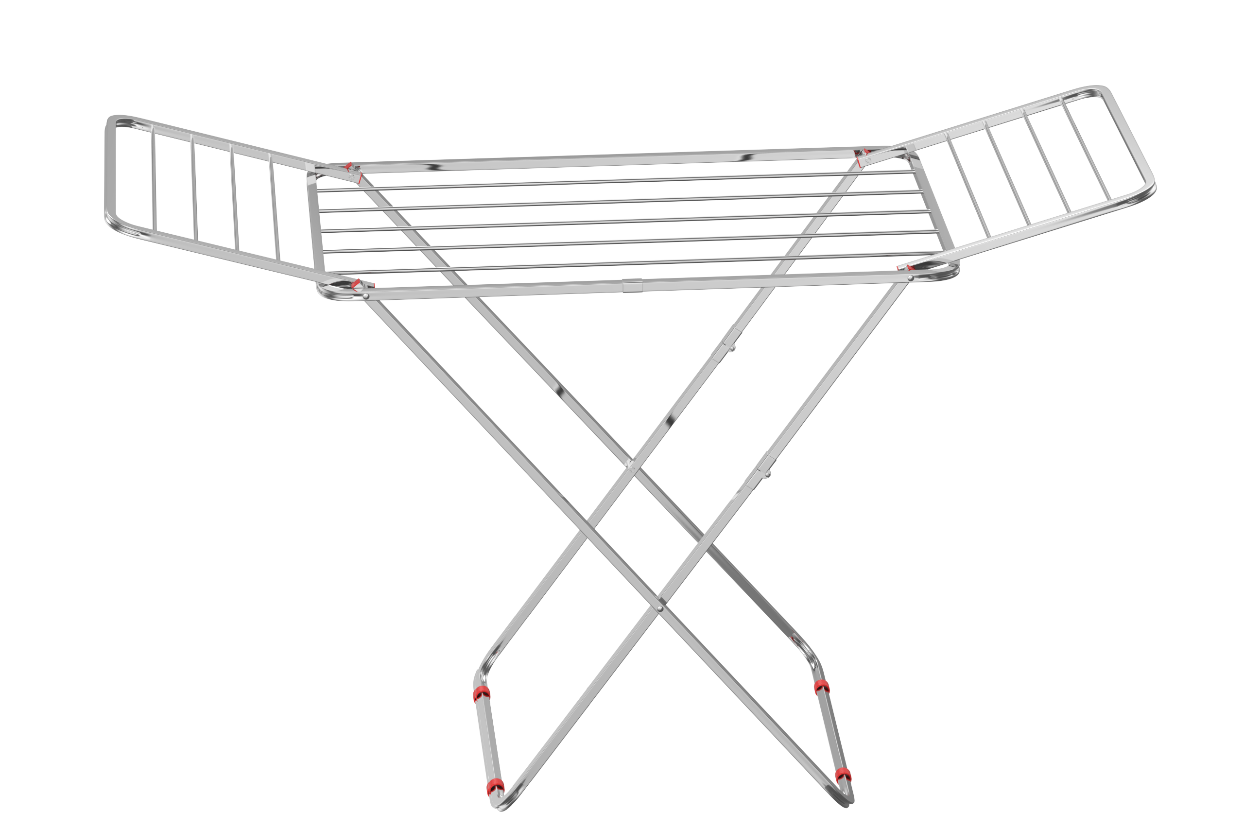 Buy LOOT-LEY Premium Heavy Duty Stainless Steel Foldable Cloth Drying Stand/Clothes  Stand for Drying/movable/Cloth Stand/Clothes Dryer/Laundry Racks for Drying  for Indoor/Outdoor/Balcony (3 Tier) Sky blue heavy loading  capacity+space-saving Online at