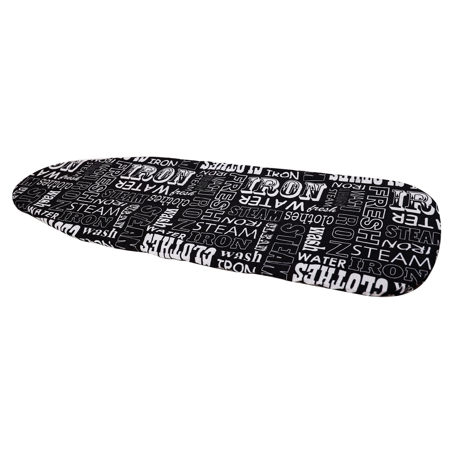 Black Printed 3-Leg Ironing Board Cover