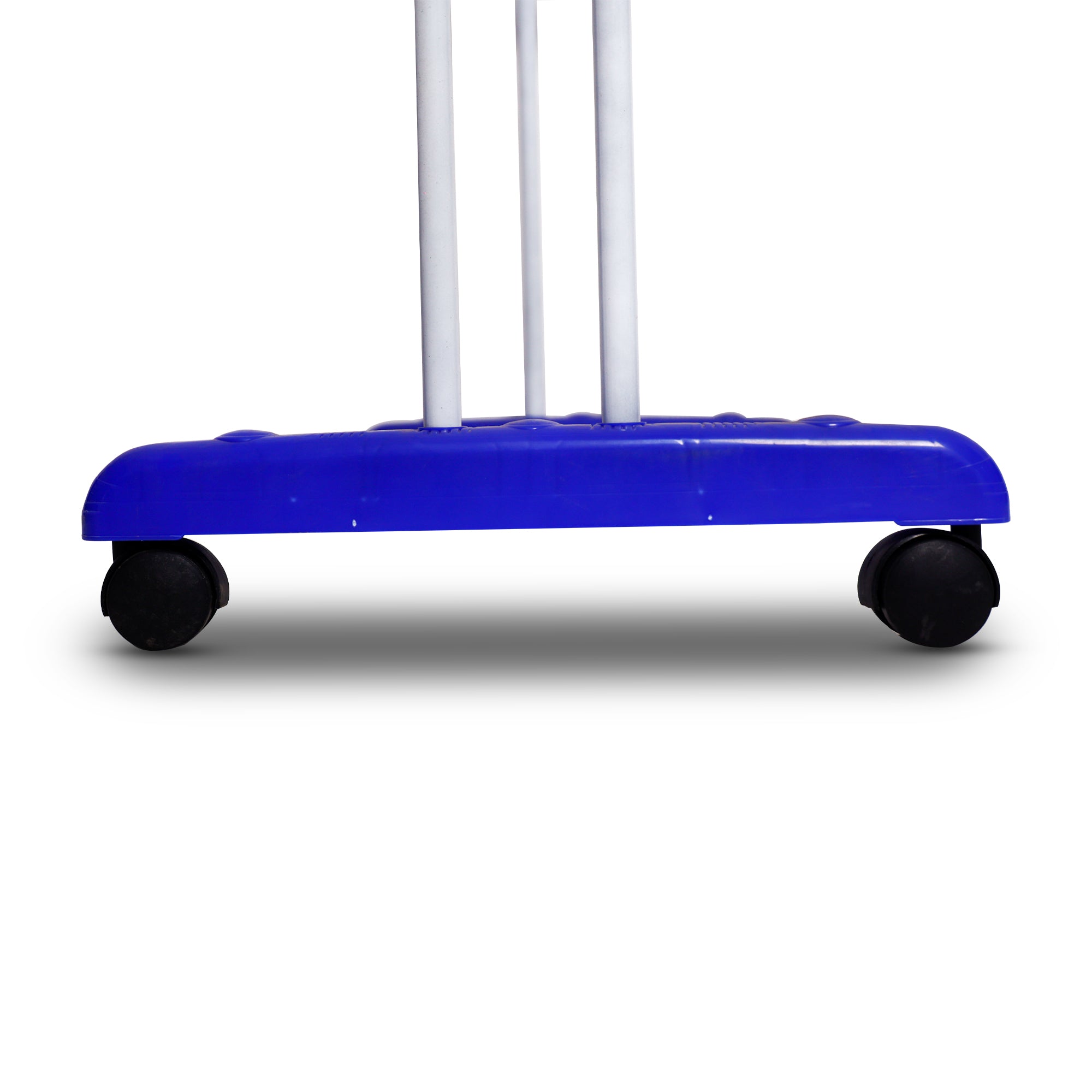 MegaDry Cloth Drying Stand | 3-Tier Small Foldable Powder Coated Mild Steel I Blue