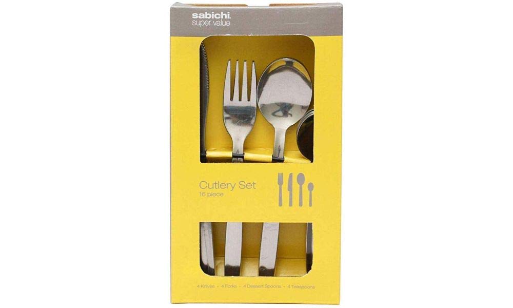 Super Value Cutlery Set 16 Pcs. Stainless Steel