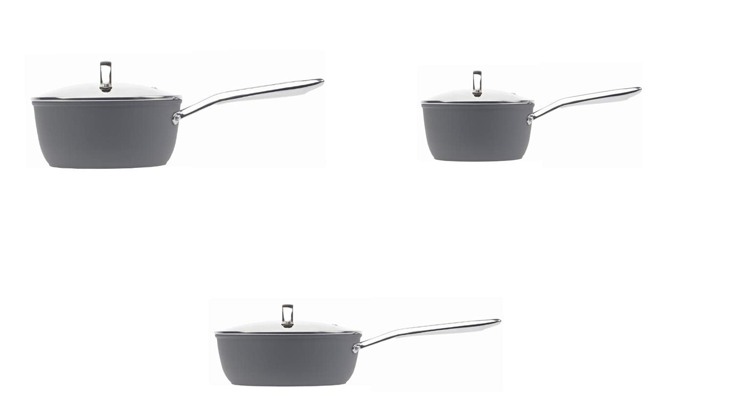 Saucepan Set (3-Piece-20cm,16 cm,18 cm)
