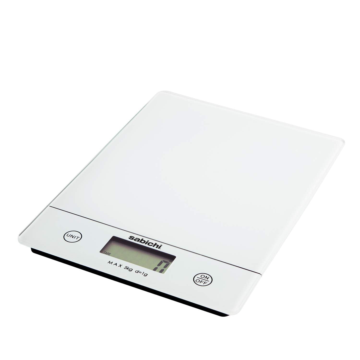 Sabichi White Digital Kitchen Scale