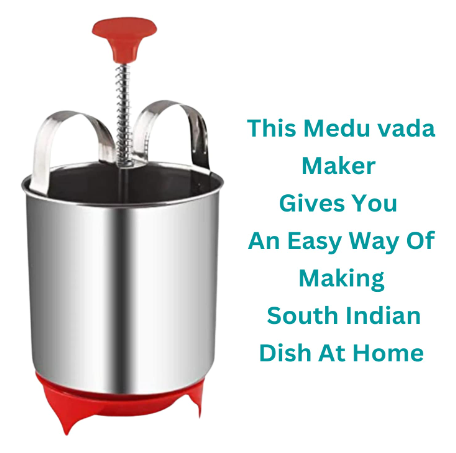 Stainless Steel Food Grade Medu Vada Maker with Stand