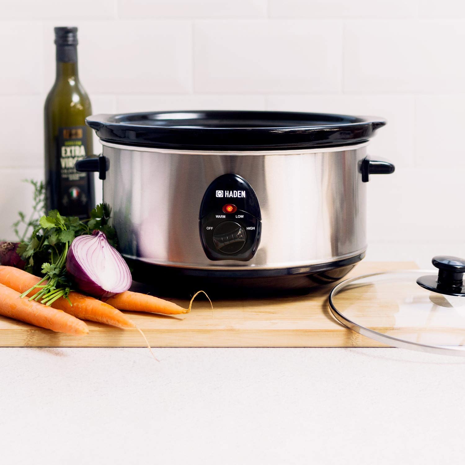 Slow Cooker 3.5 L Stainless Steel - pengessentials