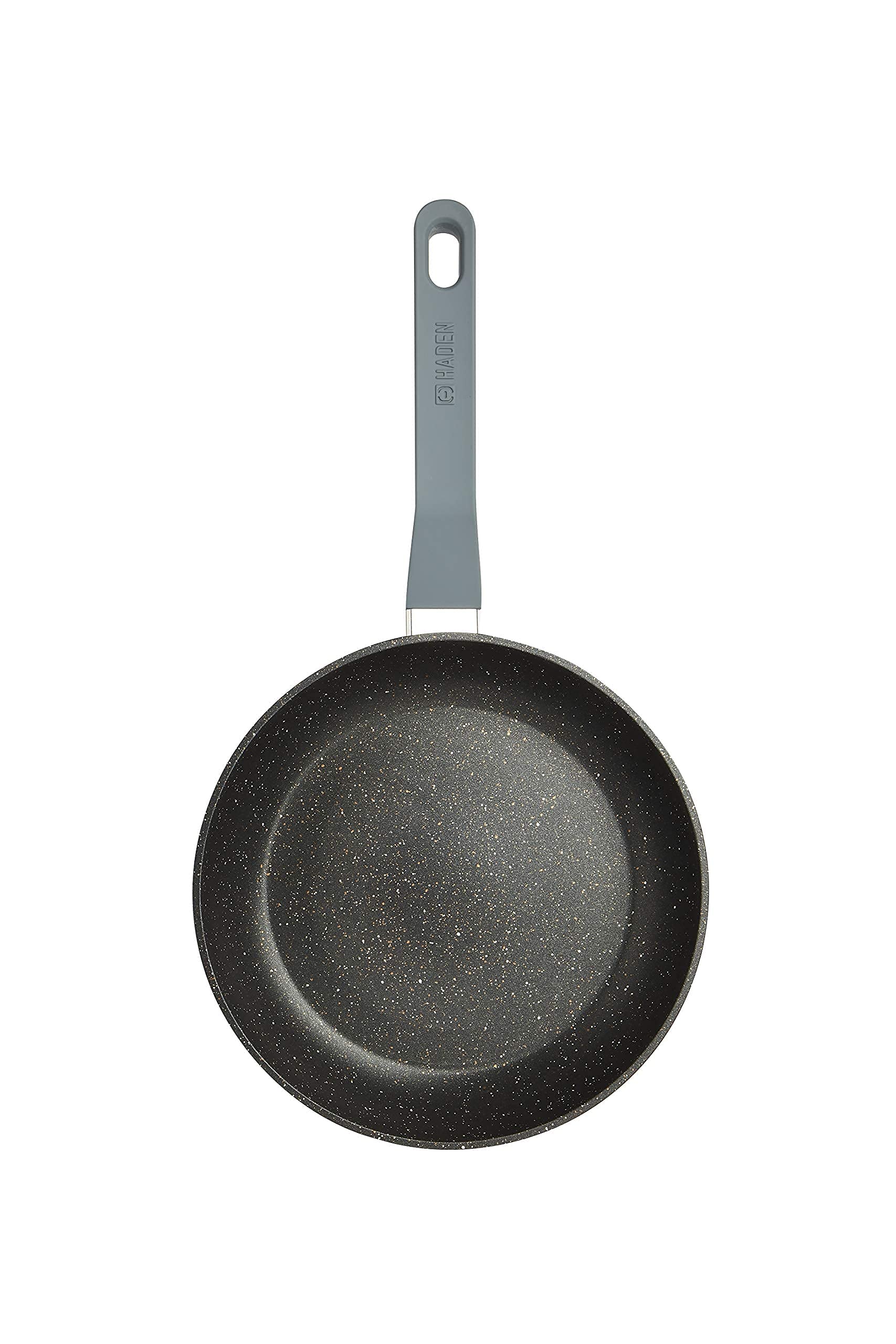 Haden Sabichi Frying Combo of 24 cm Perth Forged Aluminium Non Stick Frying Pan with 32 cm Heat Resistant Silicone Slotted Turner (Pack of 2)