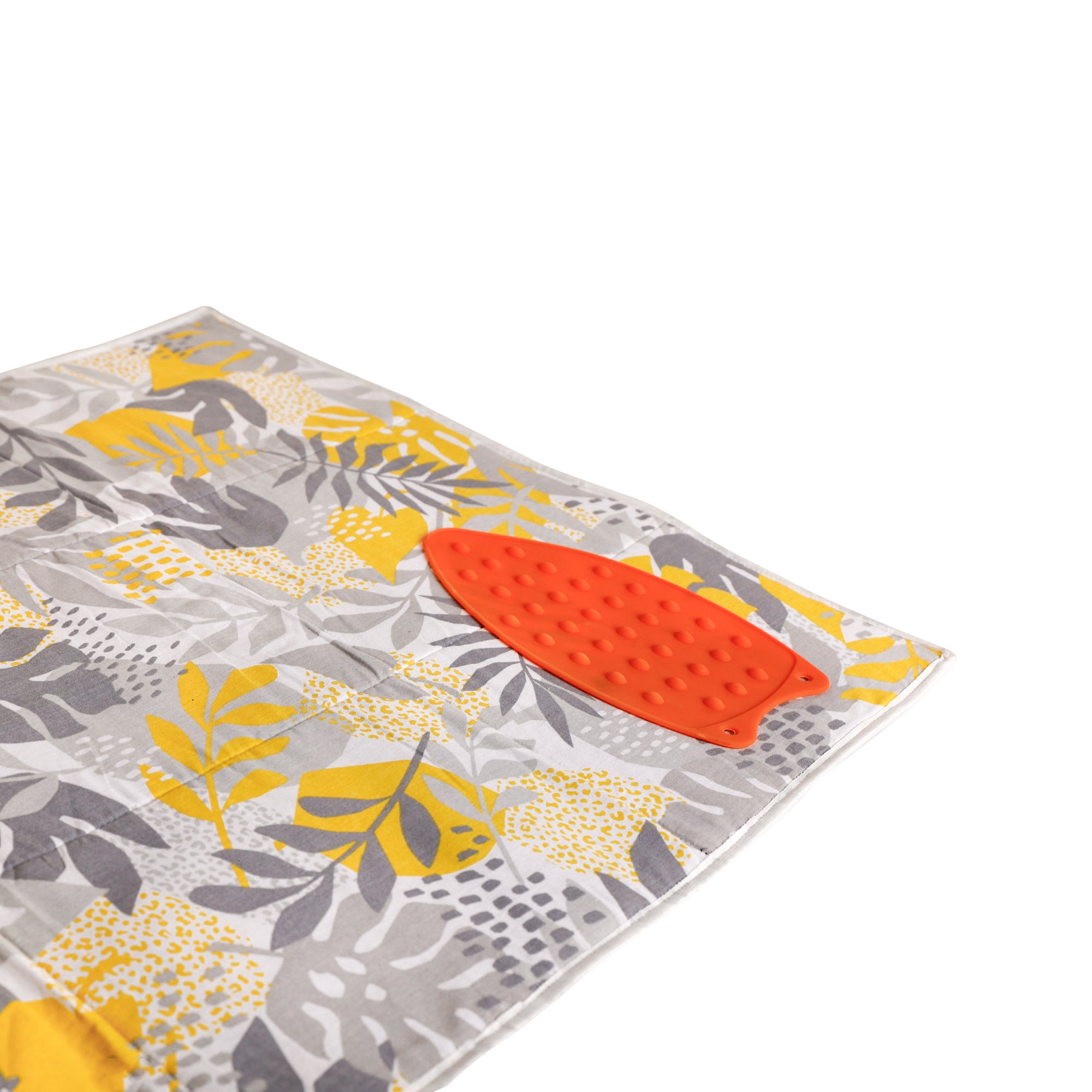Ironing Mat 119 X 69 CM | Silicone Iron Rest Protector | Steam Press On Table I Floral