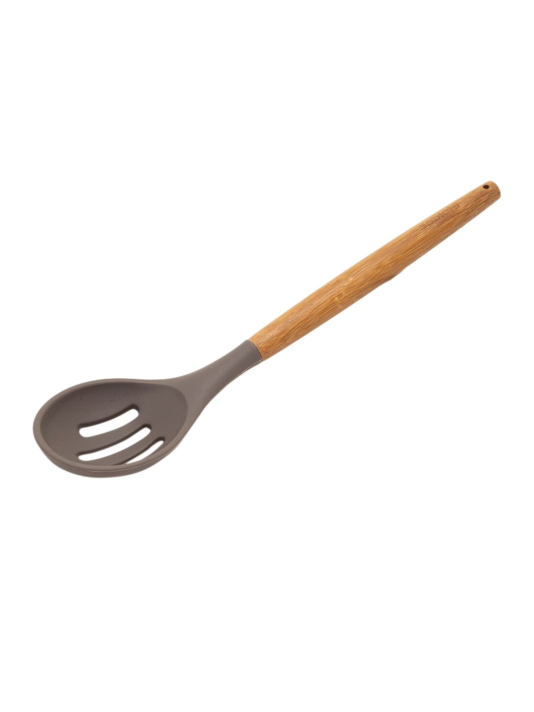 Slotted Spoon Silicone Grey