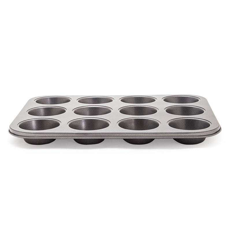 Sabichi Non Stick Cup Cake Bun Muffin Tray 12 Cup Moulds - pengessentials