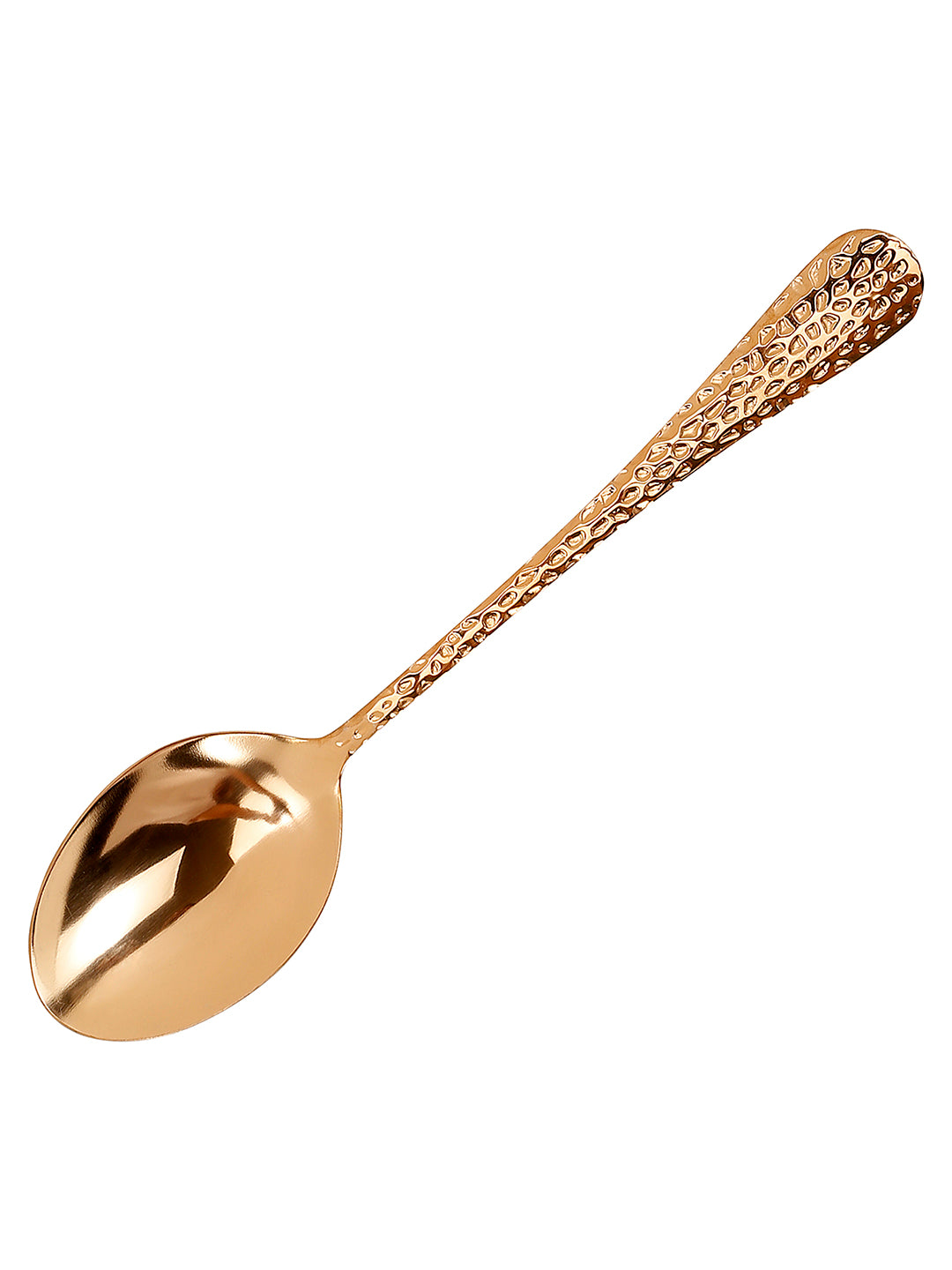 Copper Hammered 16pc Cutlery Set