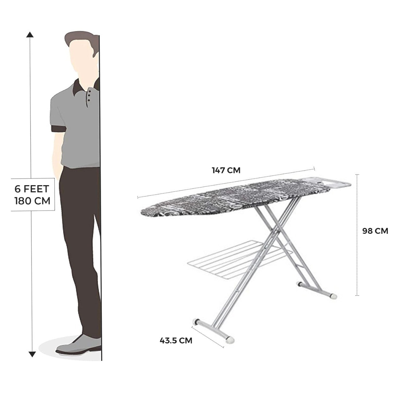 Maxima Ironing Board - pengessentials