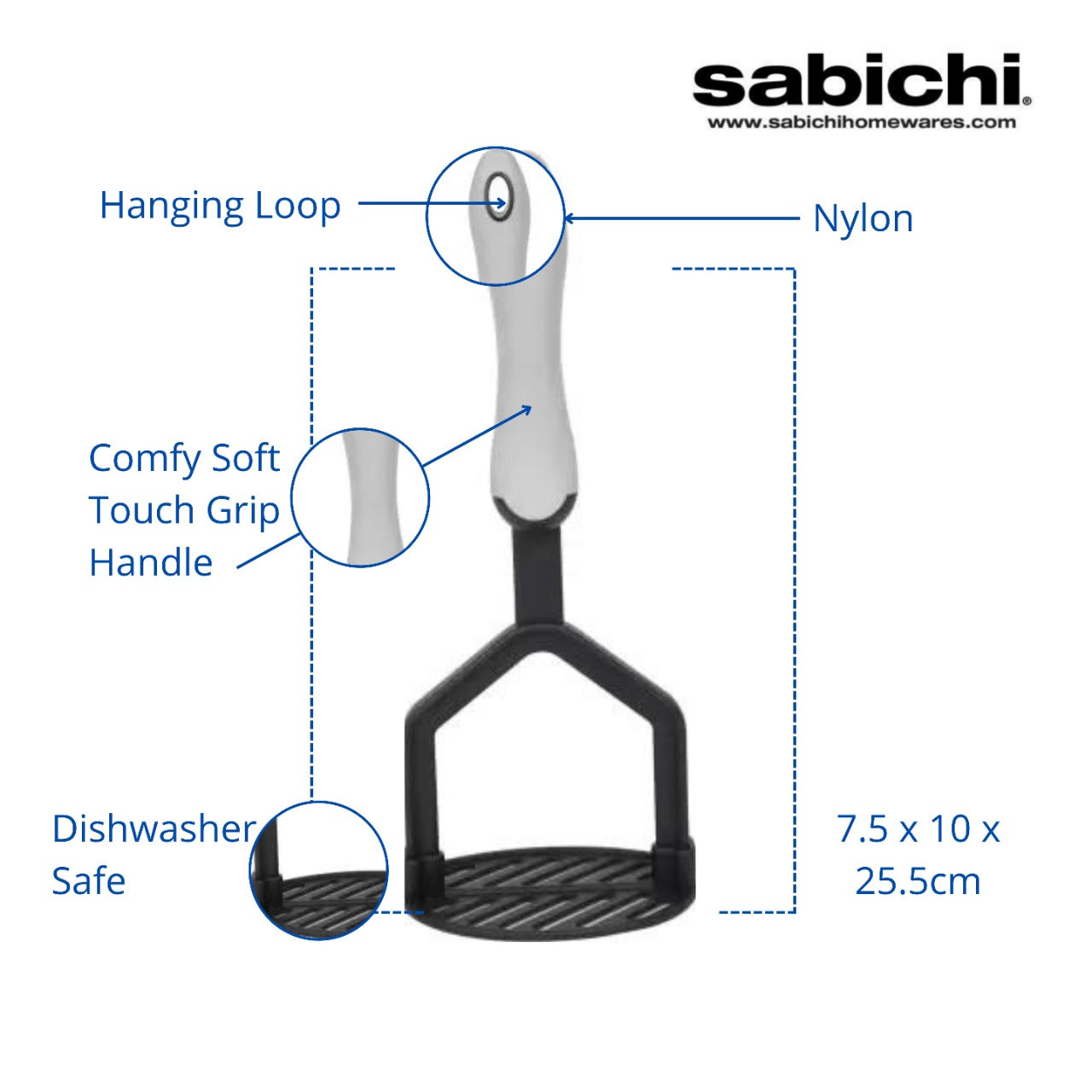 Sabichi Nylon Masher