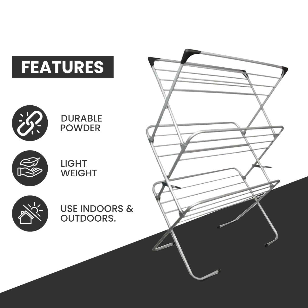 Dzire Cloth Drying Stand - pengessentials