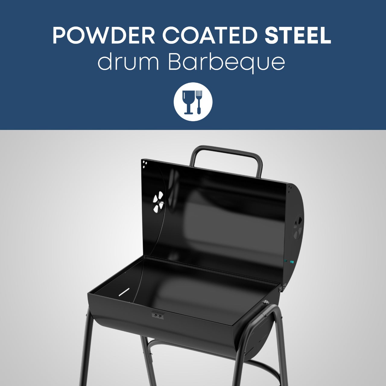 Compact Drum Barbecue - pengessentials