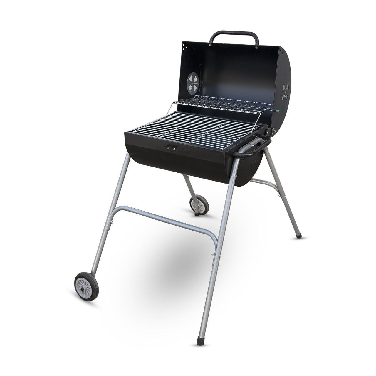 Charcoal Compact Barbecue with Wheels