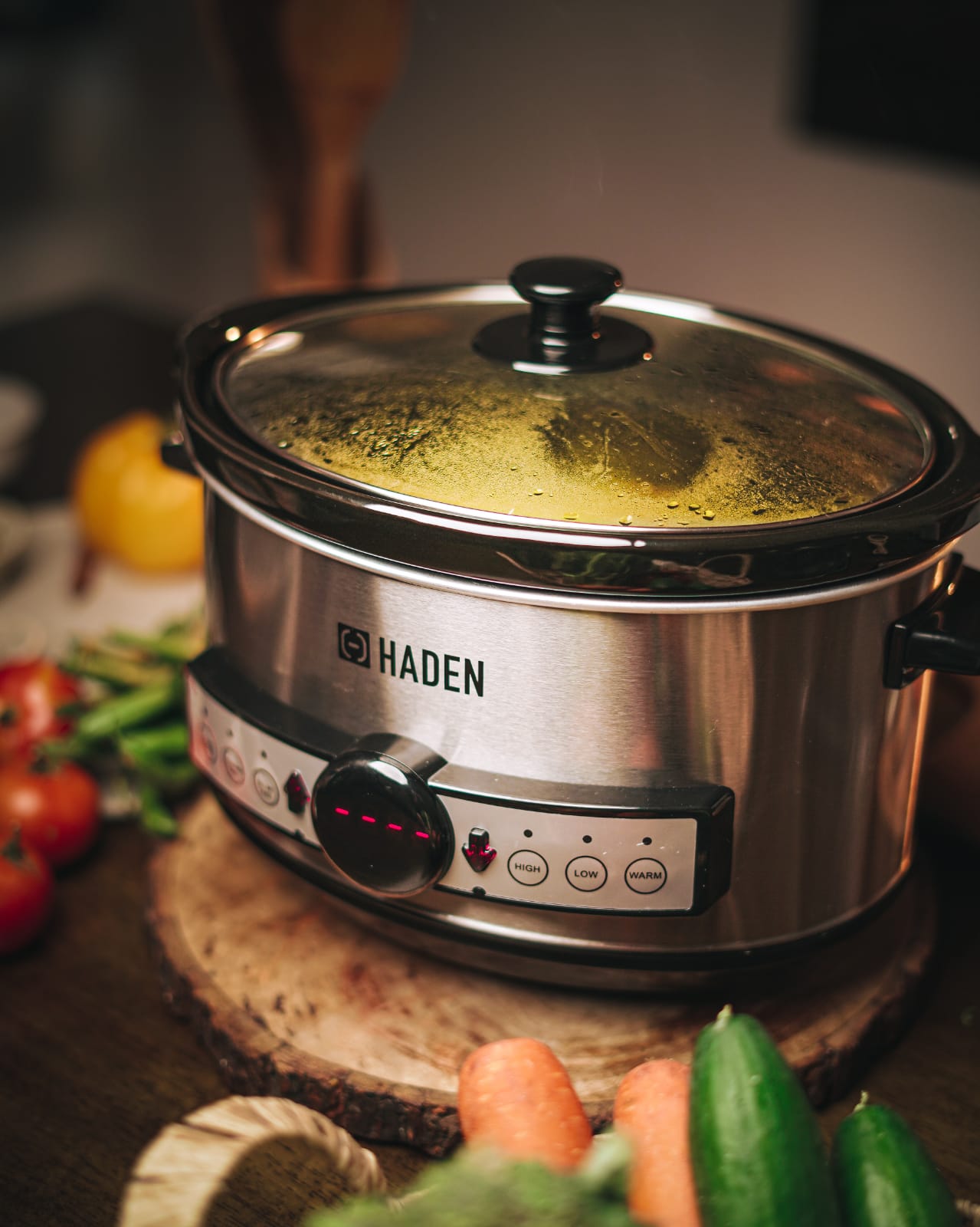 Digital Slow Cooker with Timer | 3.5 litres | 3 Settings, Warm, Low and High |