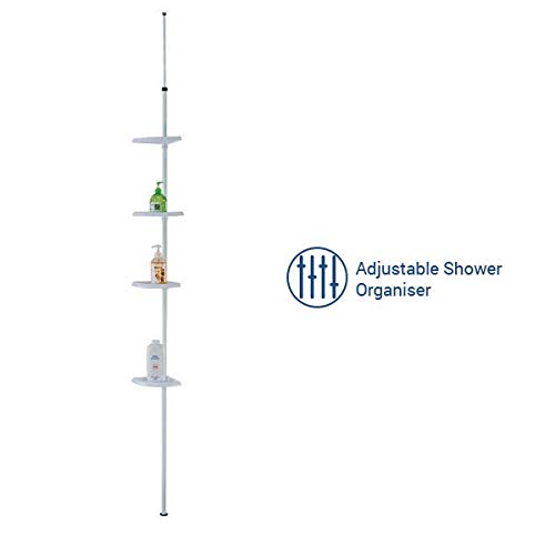 Sabichi Adjustable Wall Mounted Shelf Rack ( 4-Tier) - pengessentials