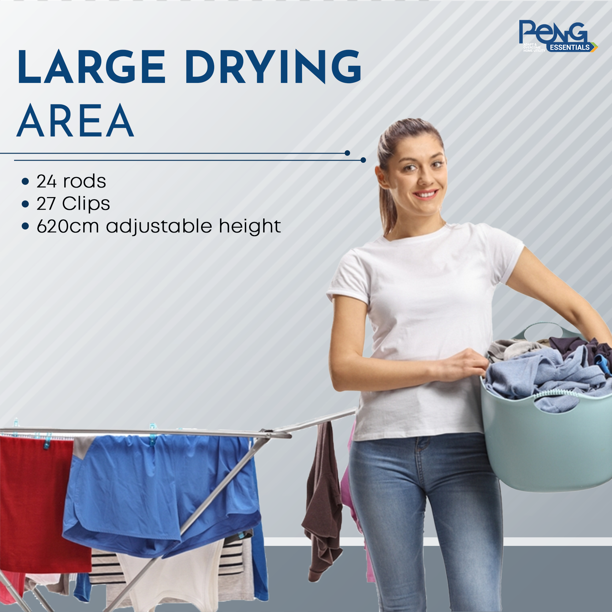 Cloth Drying Stand | Stainless Steel Foldable Cloth Drying Rack Stand (Stainless Steel Dryer)