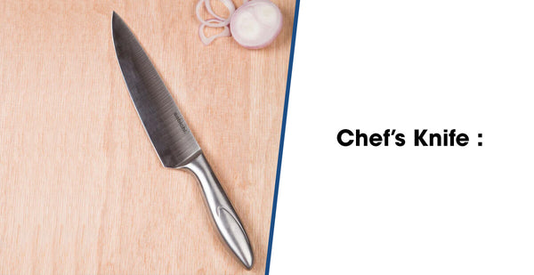 Guide of Kitchen Knives Types and Their Uses