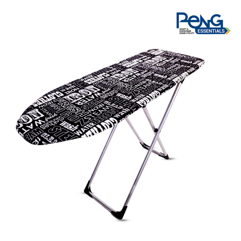 Peng Essentials Iron Stand for Ironing Clothes Foldable | Iron Board for Ironing Clothes, Iron Table for Ironing Clothes | Black