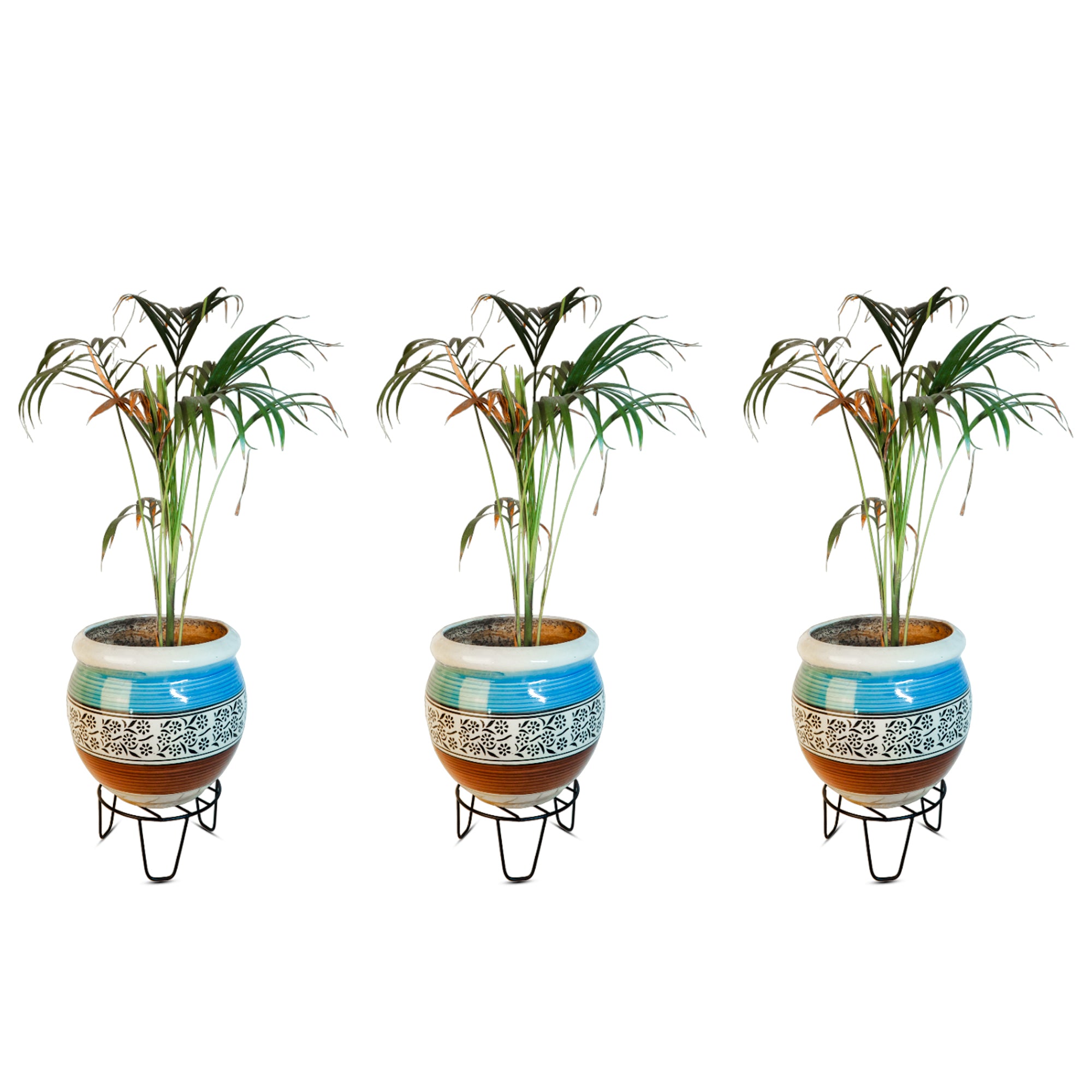 Indoor Metal decor Vase/Planter- Pot Stand