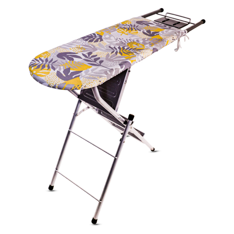 Peng Essentials MultiComfort Ironing Board |  Ironing Board with Step Ladder (Floral)