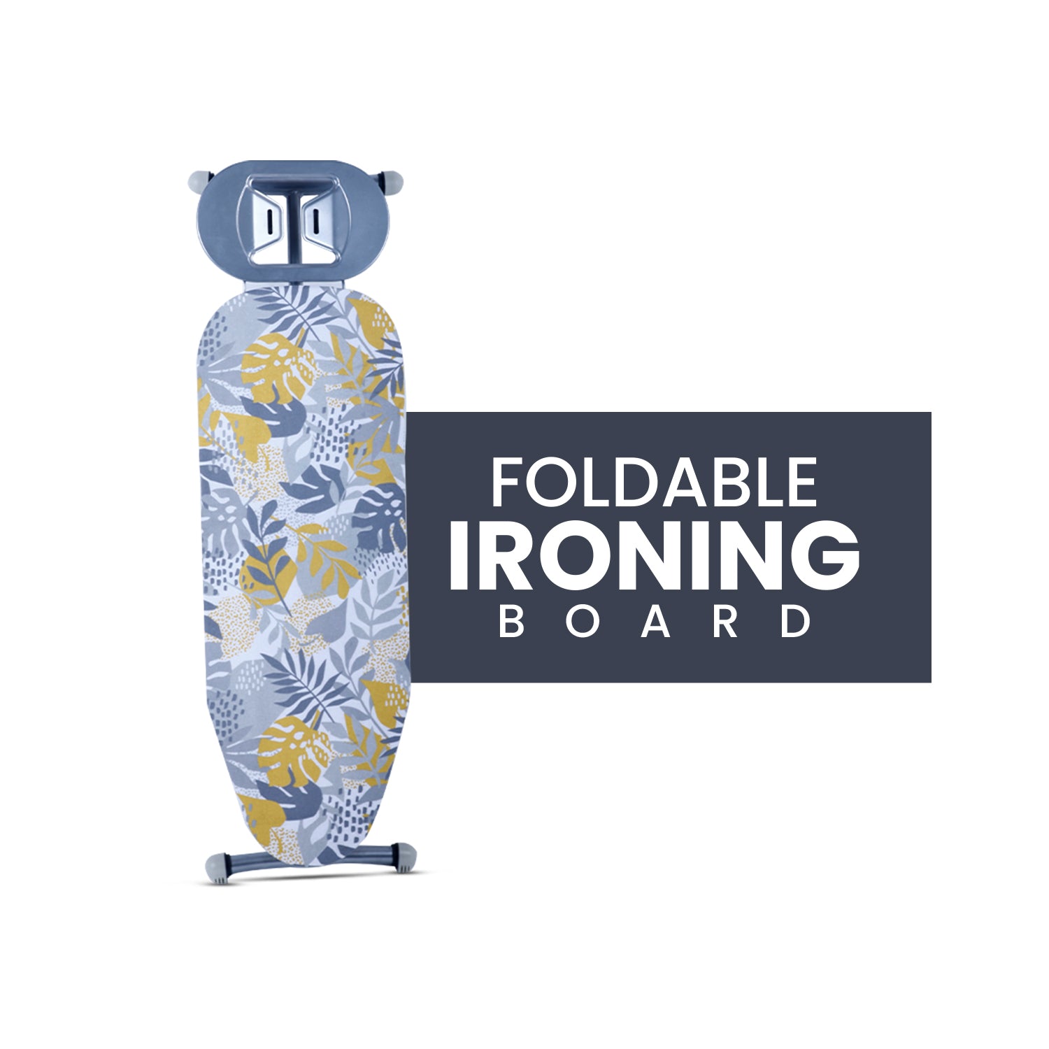 Berlin Ironing Board | Floral Print 3-Leg Ironing Board (Multicolor)