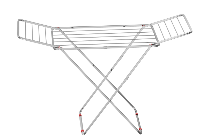 Peng Essentials Steel Mate Cloth Drying Stand | Stainless Steel Foldable Cloth Drying Rack Stand (Stainless Steel Dryer)