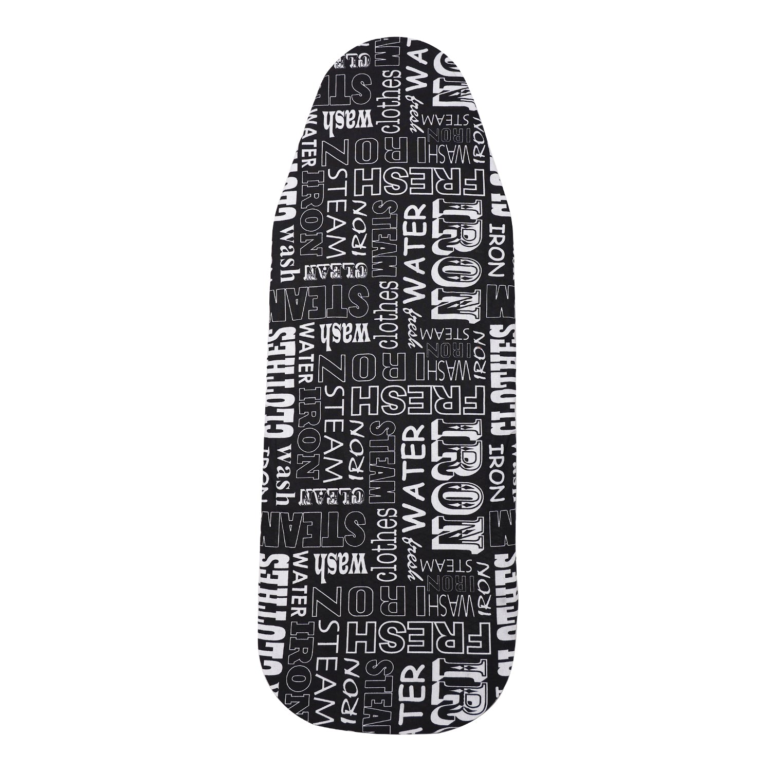Black Printed 3-Leg Ironing Board Cover