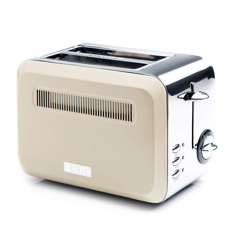 Haden Boston 2-Slice Auto Pop Up Toaster (Cream) - pengessentials