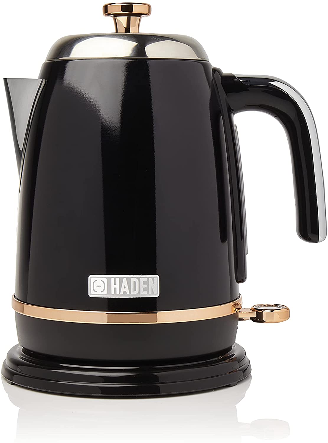 Haden Salcombe Black and Copper 1.7-Litre Kettle