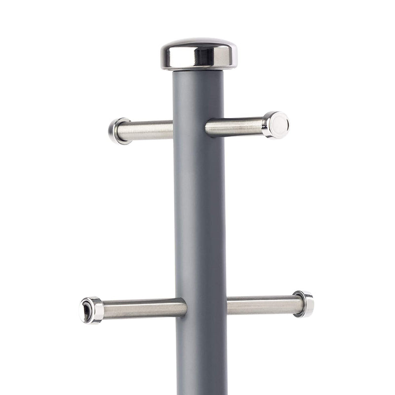 Perth Mug Tree And Paper Towel Holder Set Slate Grey - pengessentials
