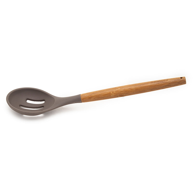 Slotted Spoon Silicone Grey